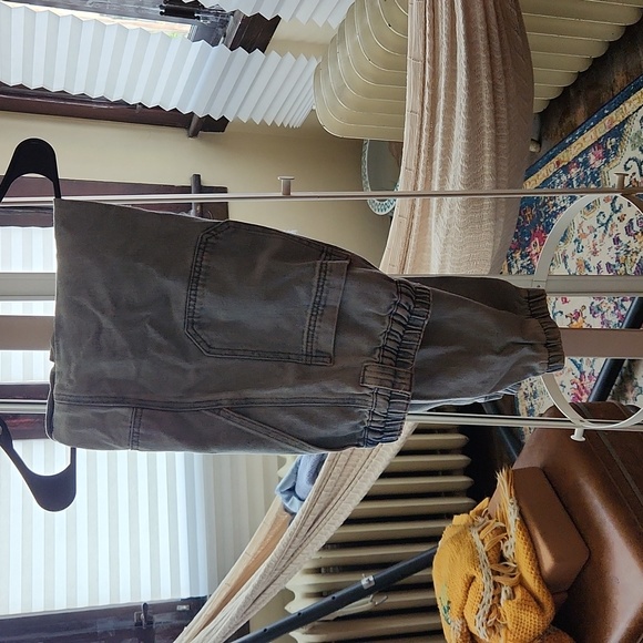 Pac Sun High Waisted Cargo Jeans - Picture 2 of 3